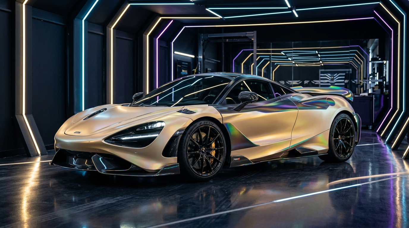 Master Wrapped Exotic Supercar